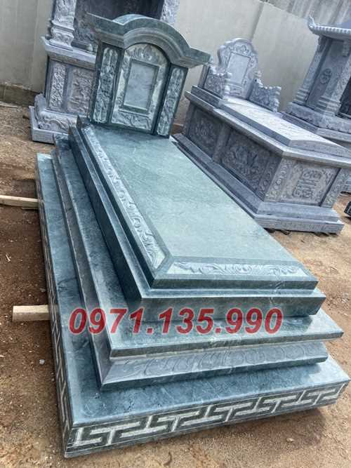 Mộ đá đẹp - Mẫu mộ bằng đá đơn giản đẹp bán tại Ninh Thuận